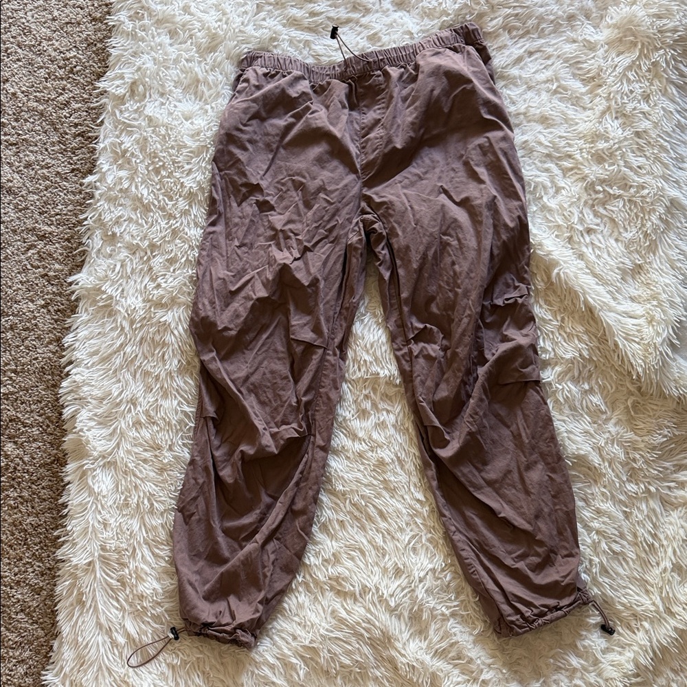 No Boundaries Brown Track Pants
